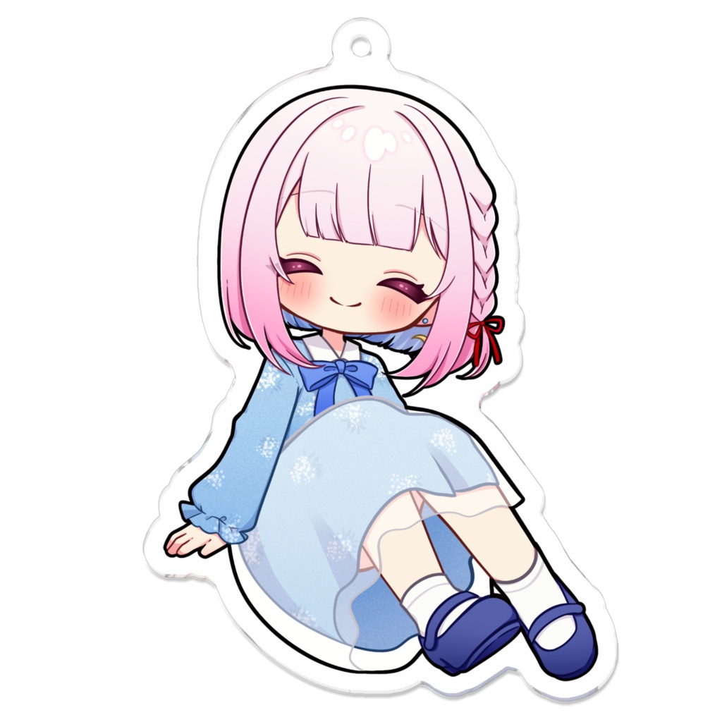 小向といっしょ！アクリルキーホルダー（にこにこVer）