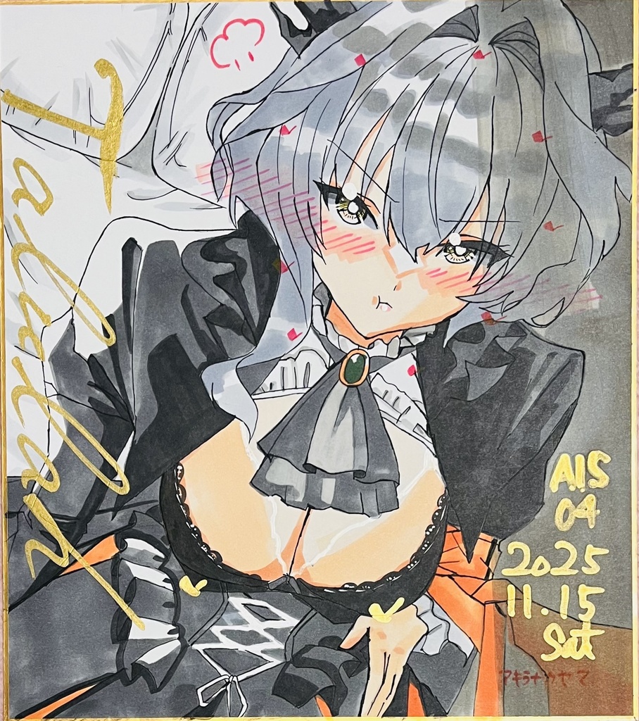 アークナイツ　タルラ　色紙　イベント並行販売