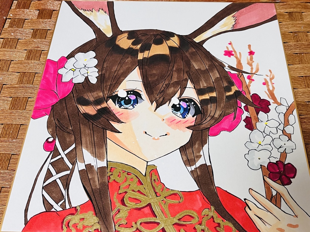 アークナイツ アーミヤ 色紙 イベント並行販売