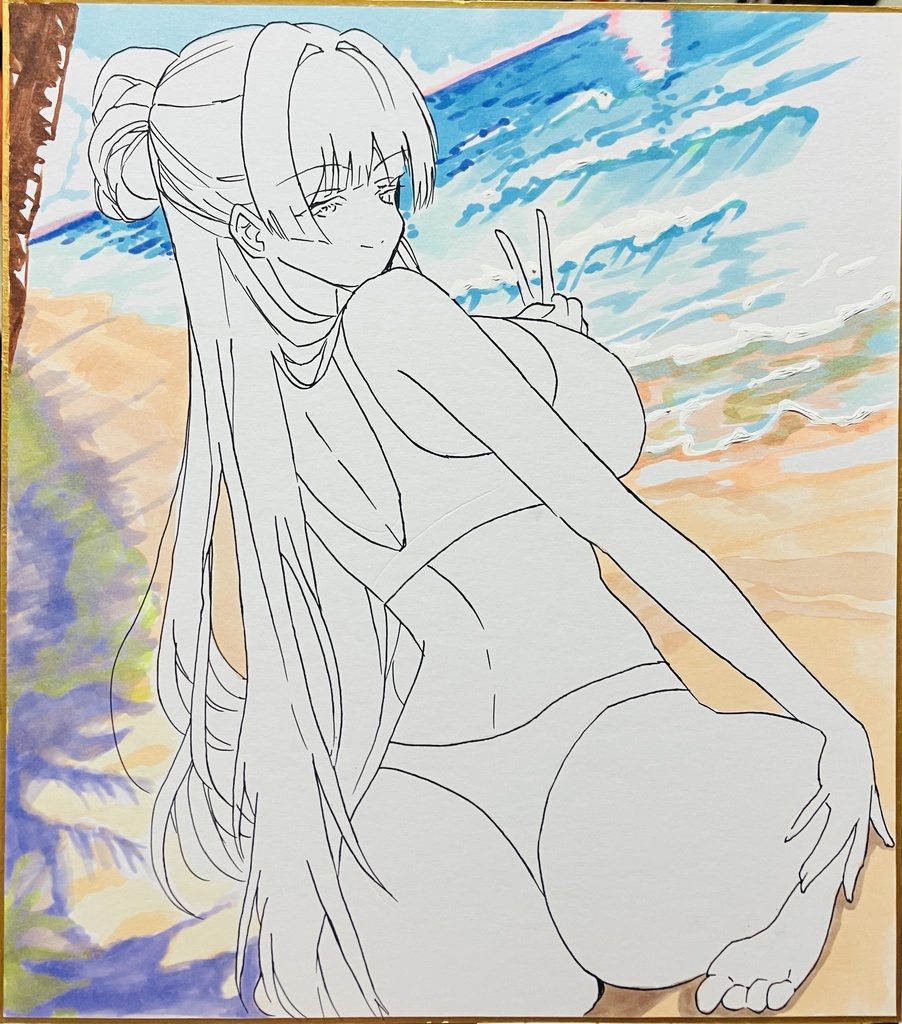 NIKKE 年始南国ナユタ 色紙