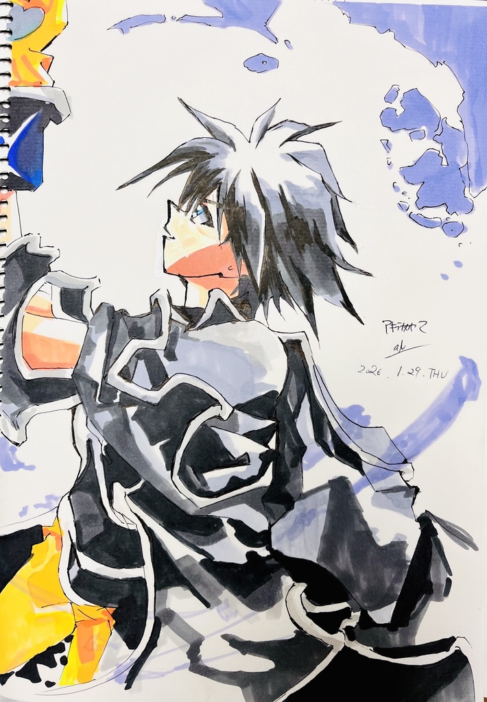 落書きスケッチブック　A4一冊