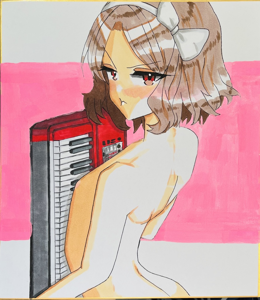 ガールズバンドクライ 恥じらう智 色紙 ラブフェス同時販売