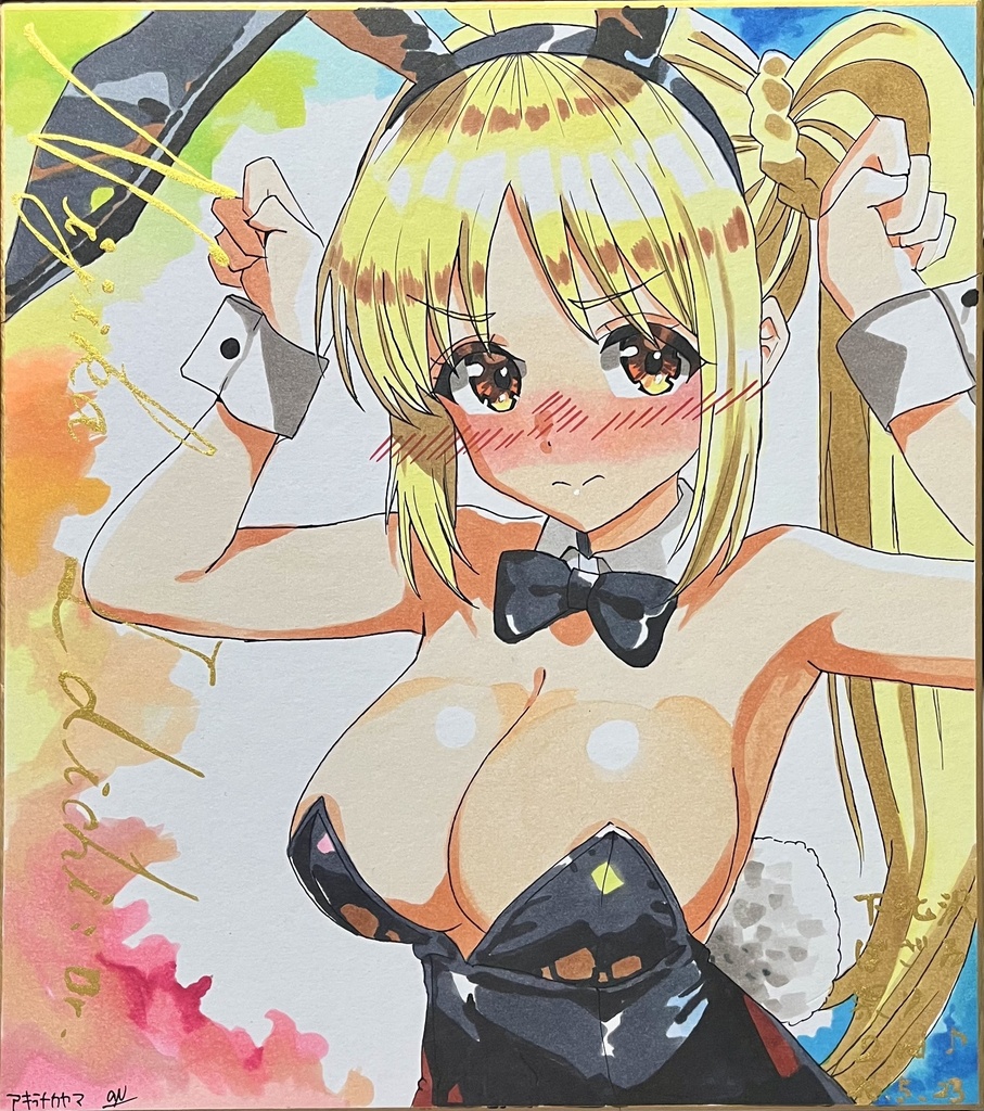 ぼっち・ざ・ろっく! バニー虹夏ちゃん 大色紙 BOOTH限定