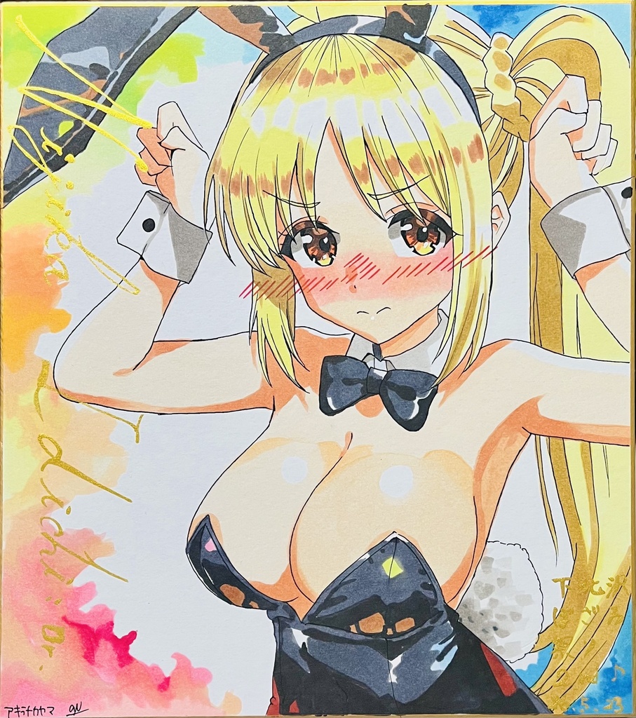 ぼっち・ざ・ろっく！　バニー虹夏ちゃん　大色紙　イベント同時販売