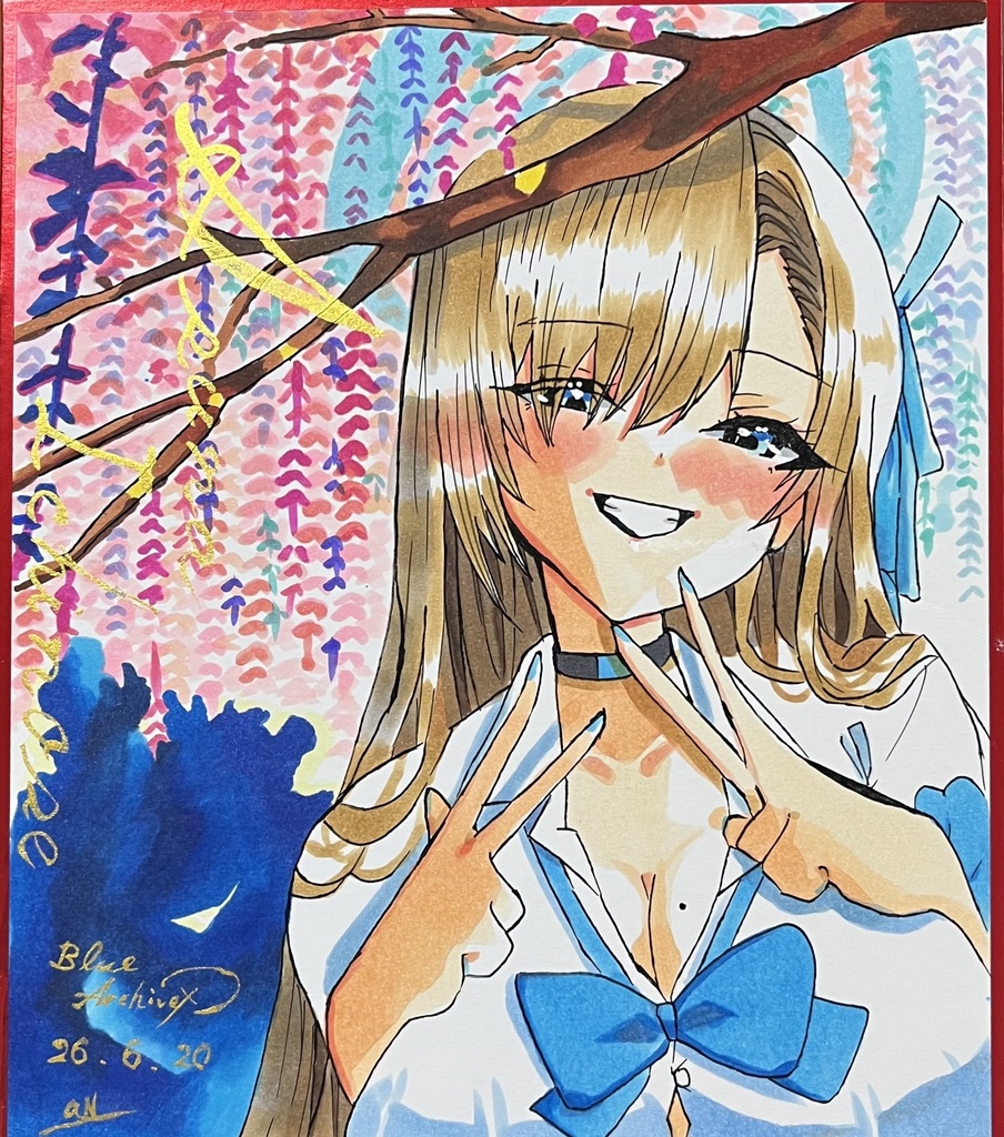 彩 〜SAI〜 色紙画集 akiranakayama SHIKISHI art collection BOOTH限定販売
