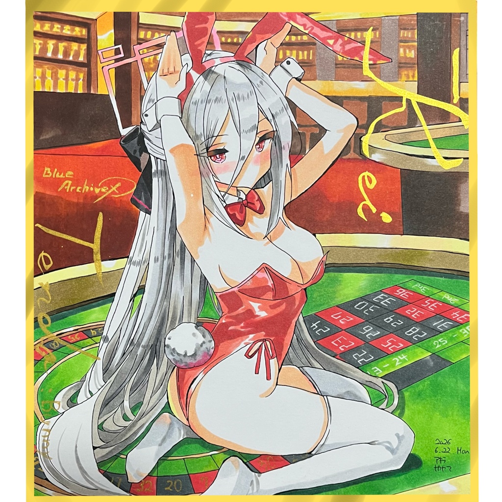 彩 〜SAI〜 色紙画集 akiranakayama SHIKISHI art collection BOOTH限定販売