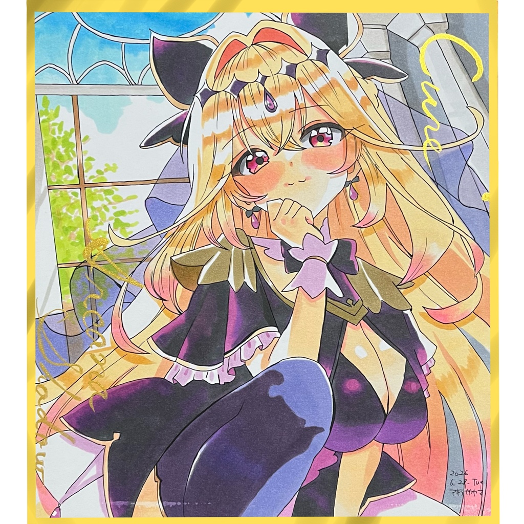 彩 〜SAI〜 色紙画集 akiranakayama SHIKISHI art collection BOOTH限定販売