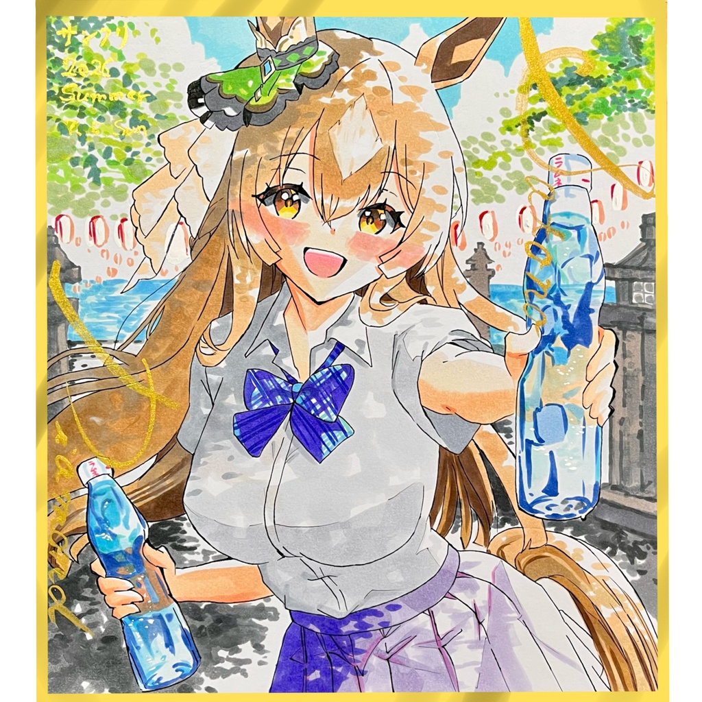 彩 〜SAI〜 色紙画集 akiranakayama SHIKISHI art collection BOOTH限定販売