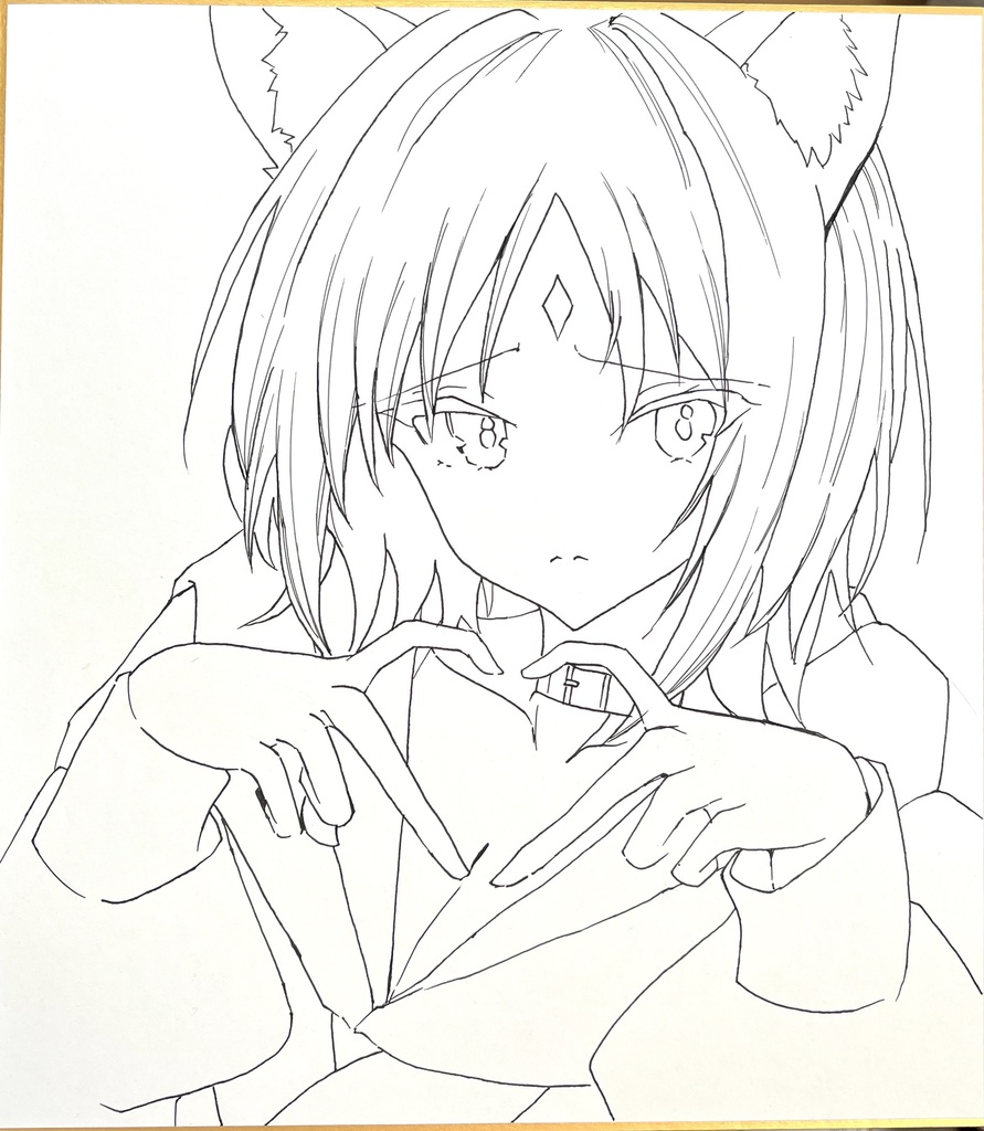 制作途中 超かぐや姫大色紙 9/27サンクリ用
