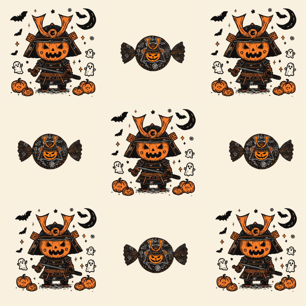 サムライのハロウィン