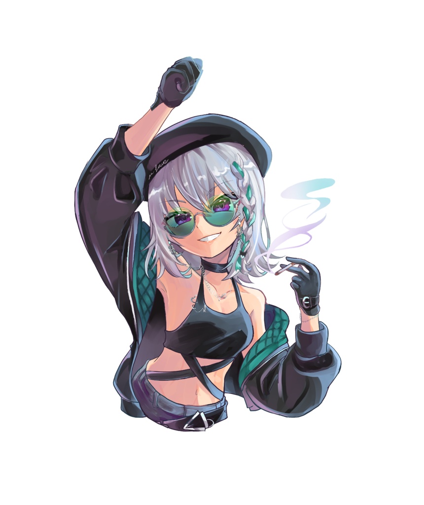 萌実 片面アクリルキーホルダー