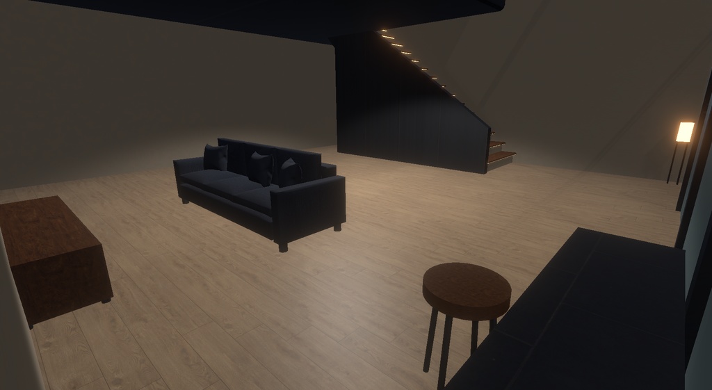 【VRChat向けワールド】シンプルハウス