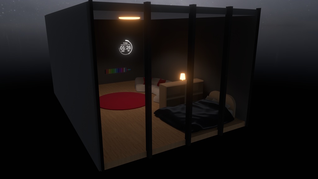 【VRChat向けワールド】Chill Room