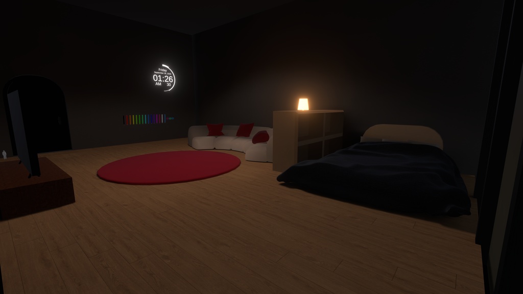【VRChat向けワールド】Chill Room