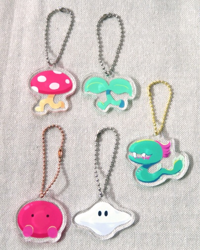 いろいろアクリルキーホルダー