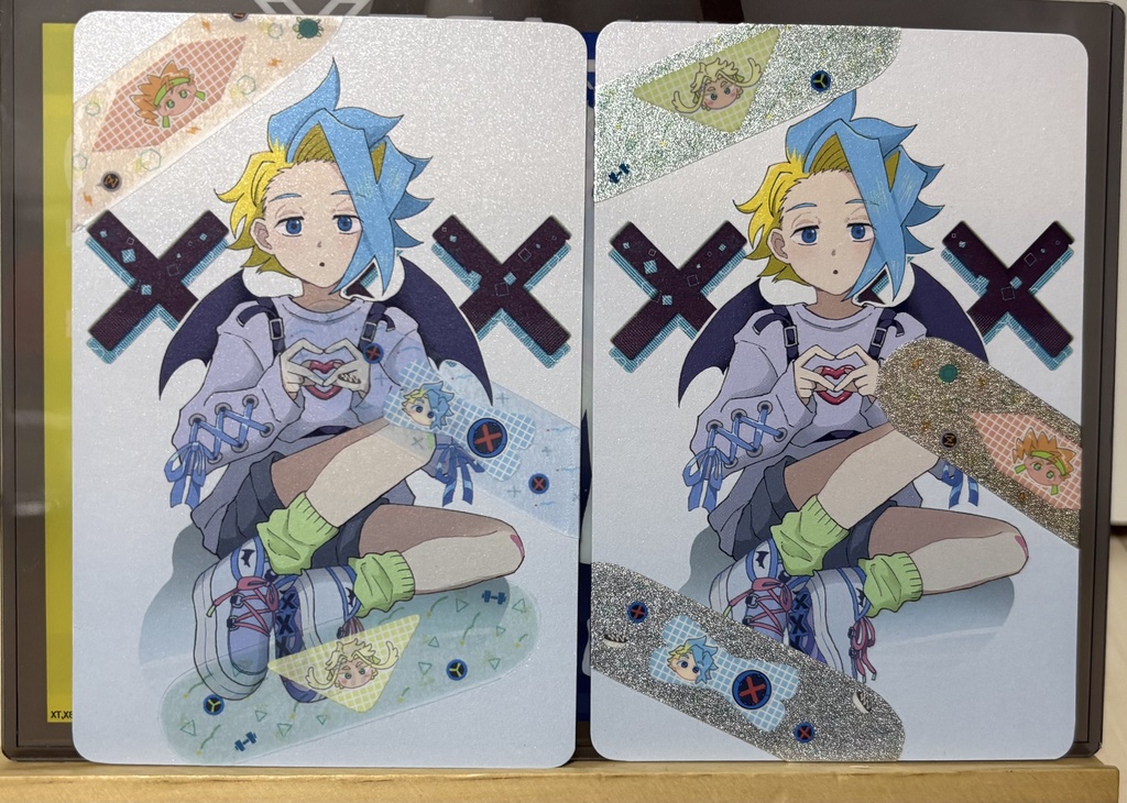 エククロ ポストカード+シールセット