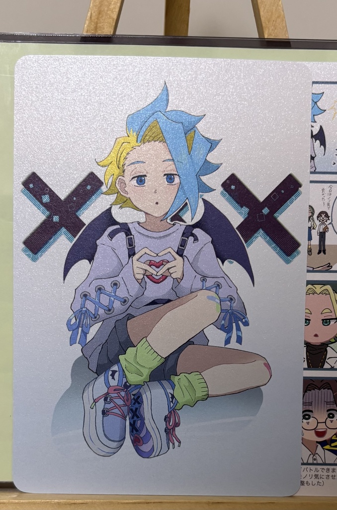 エククロ ポストカード+シールセット