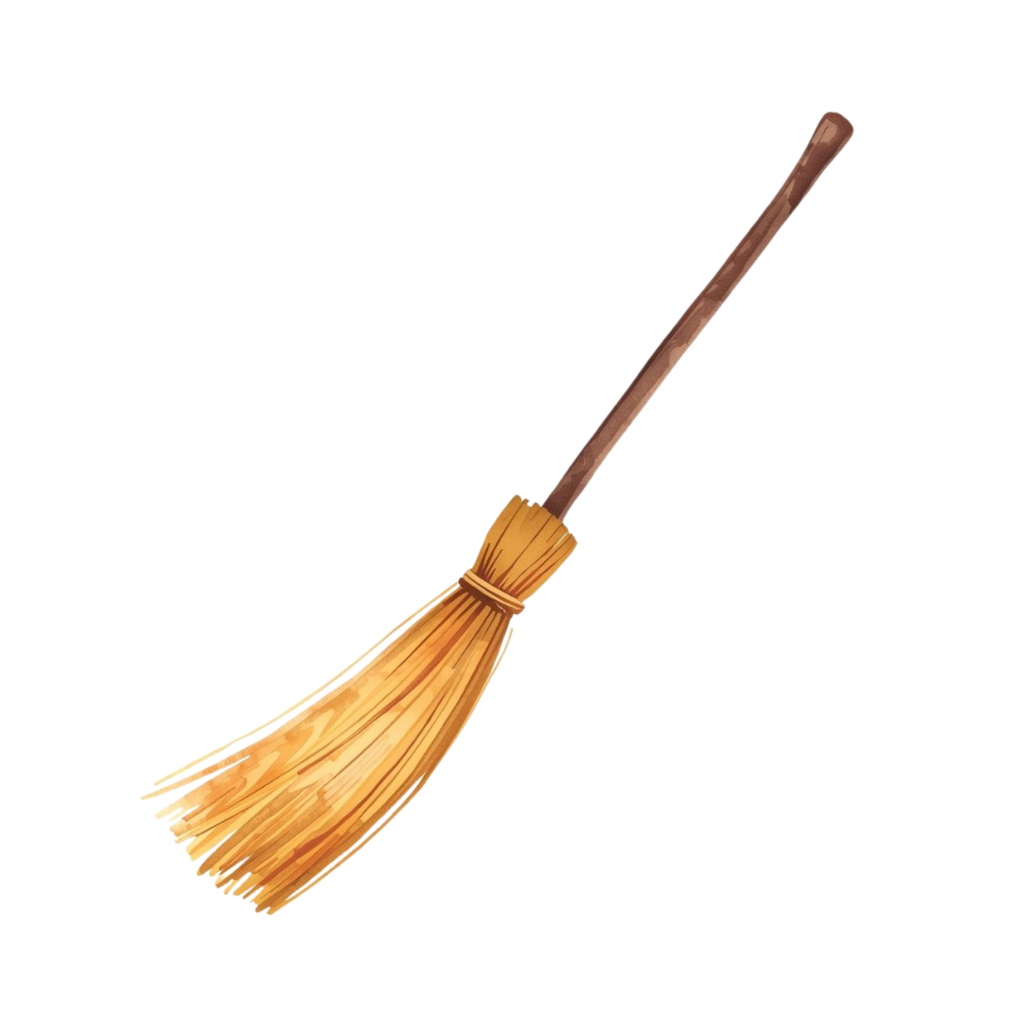 水彩風 可愛いハロウィン クリップアートセット(PNG)