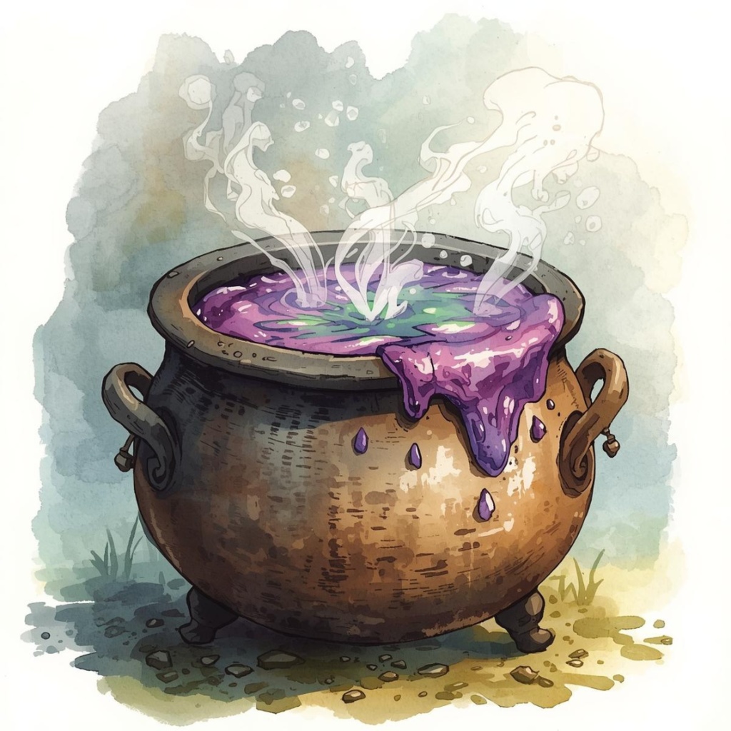 水彩風 可愛いハロウィン クリップアートセット 壁紙デザイン付(PNG)