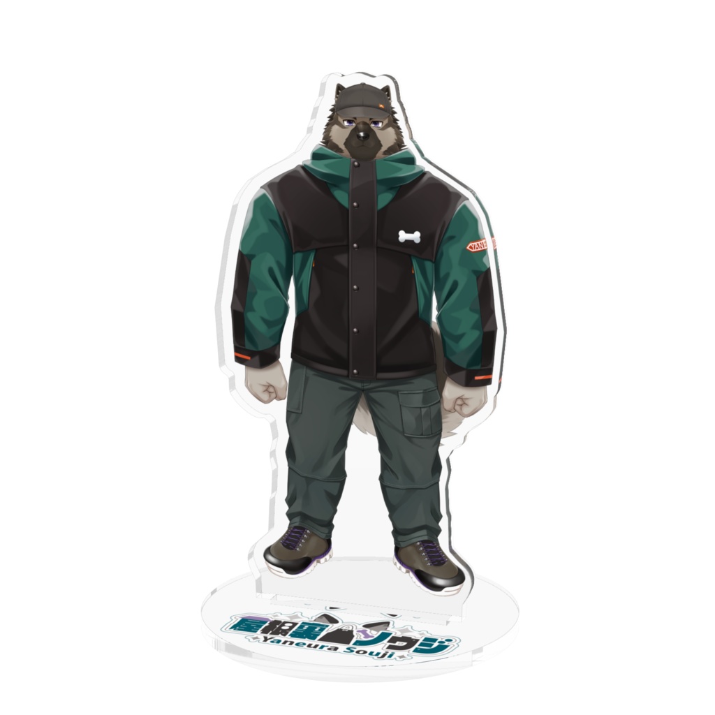 配信の時の屋根裏のアクスタ