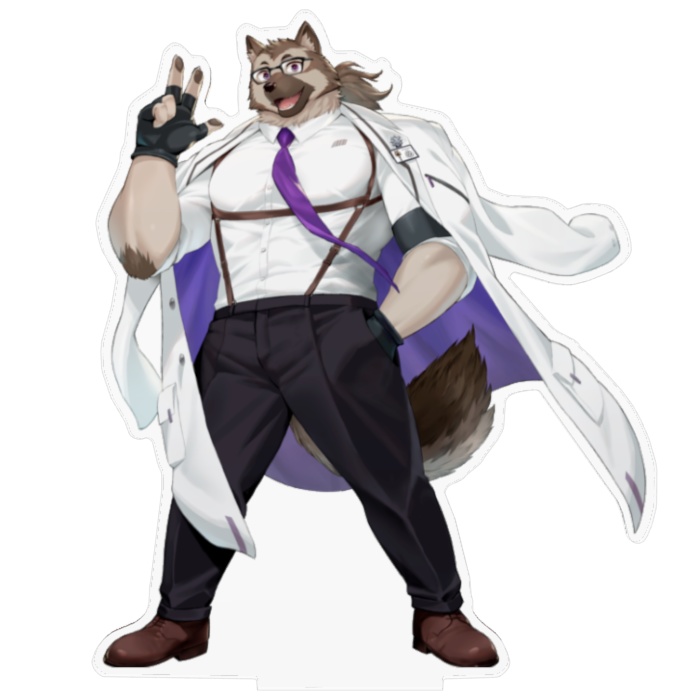 一緒に研究しようねSCP財団研究員衣装屋根裏ソウジアクリルスタンド!!!!!!!!!!!!!!!!!!!