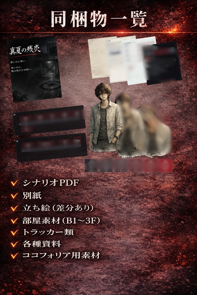 【CoC6版】真夏の残炎|1PL 廃病院探索ホラー