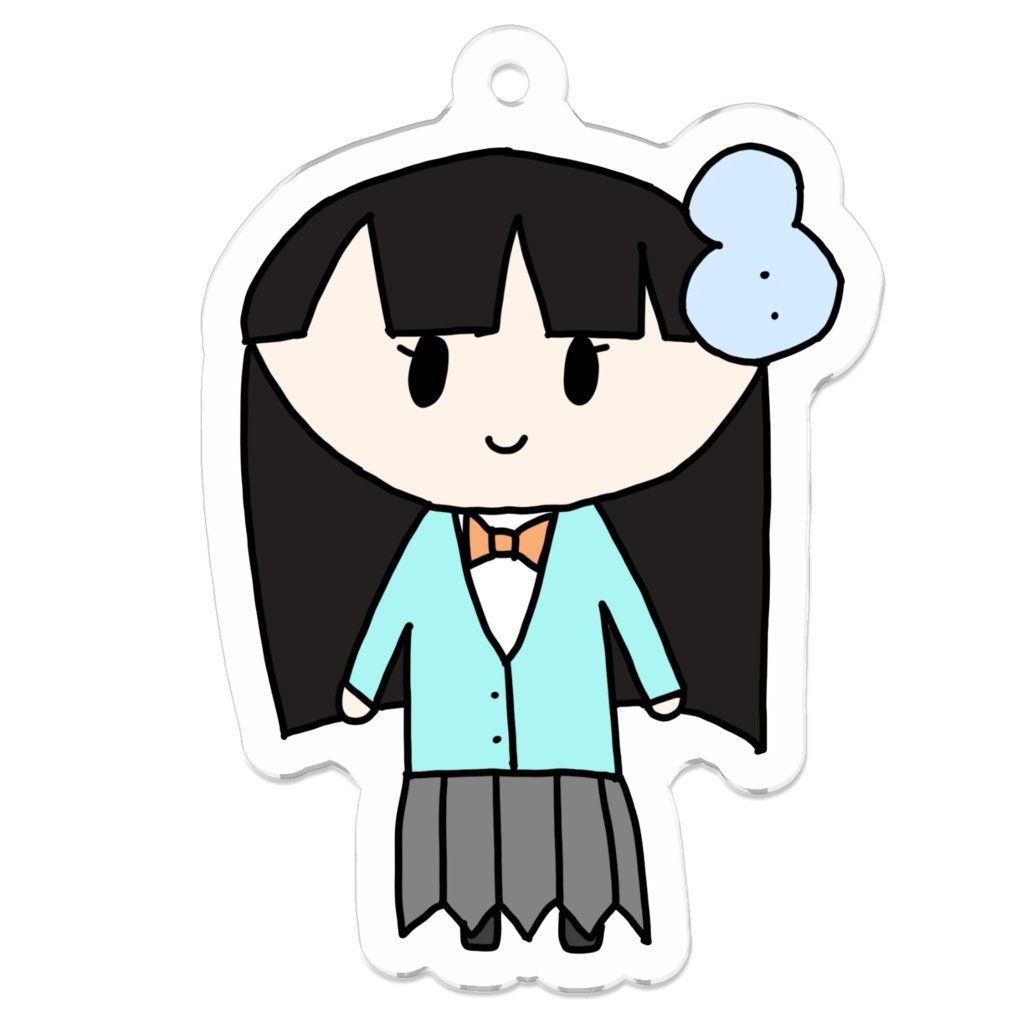 【しきおりおり】フユ　アクリルキーホルダー