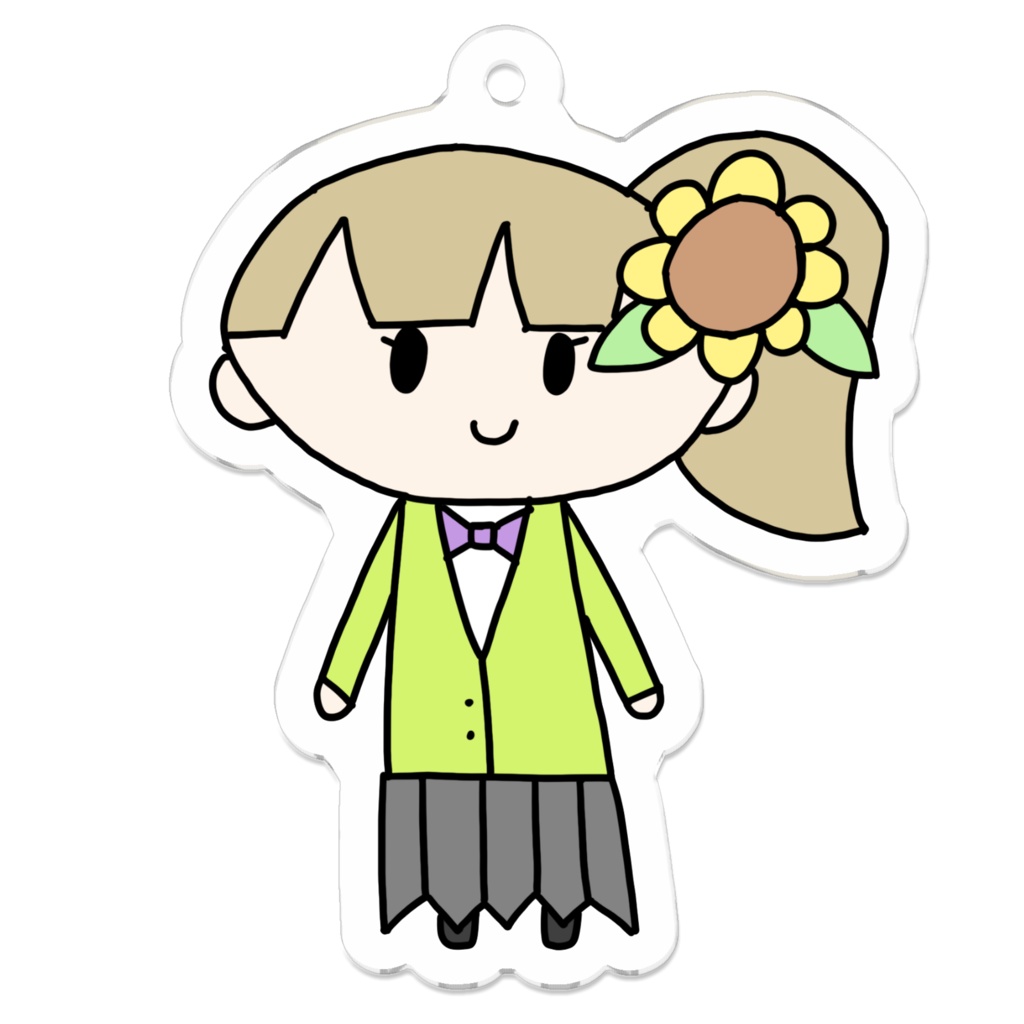 【しきおりおり】ナツ　アクリルキーホルダー