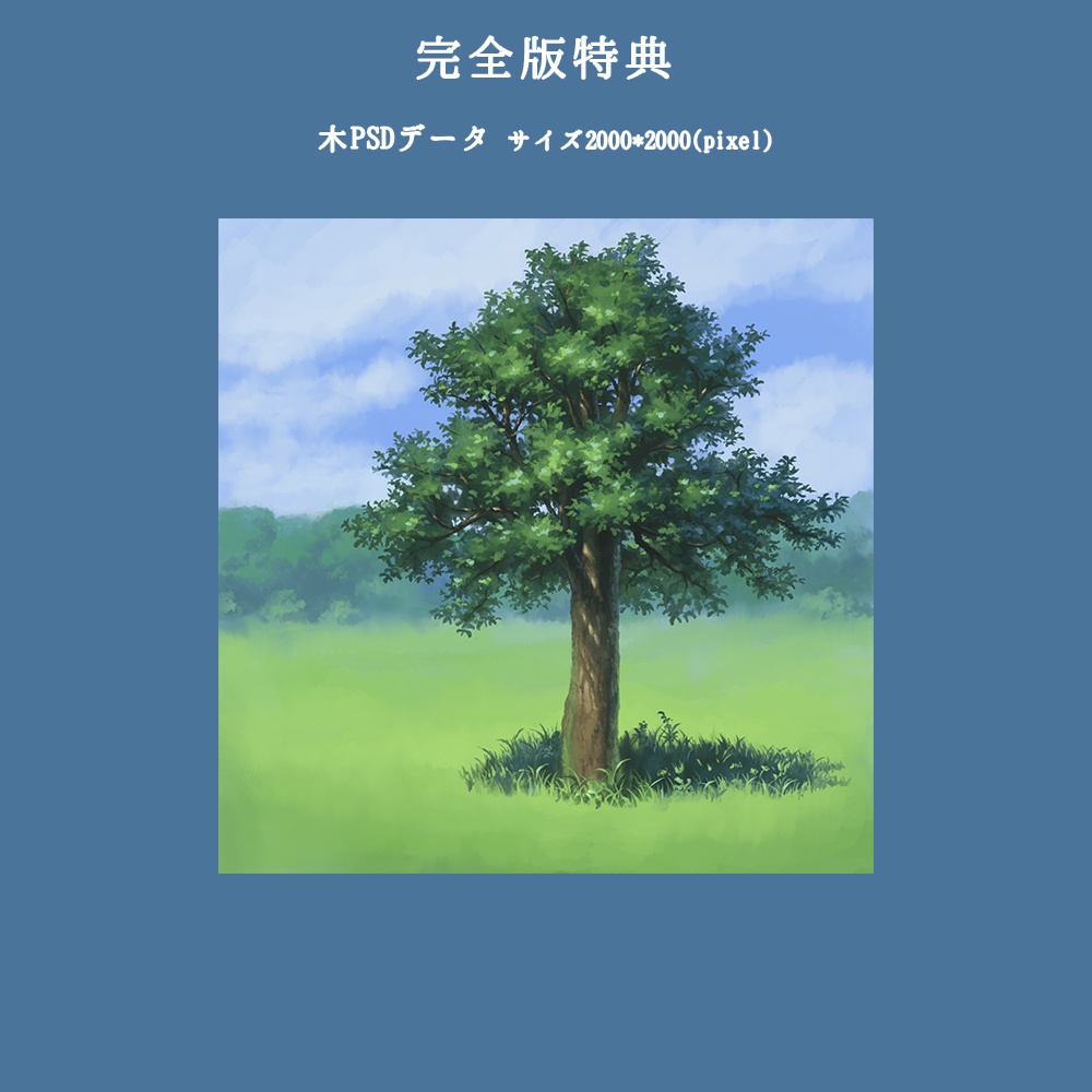 エソラ流 味のある木の描き方(ダウンロード販売)