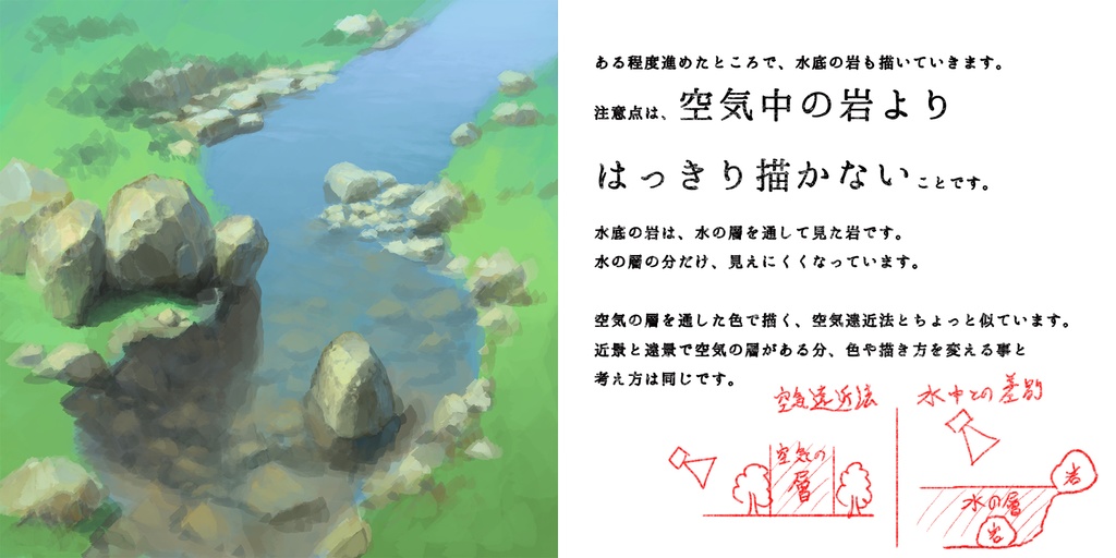 エソラ流 味のある水の描き方(ダウンロード販売)