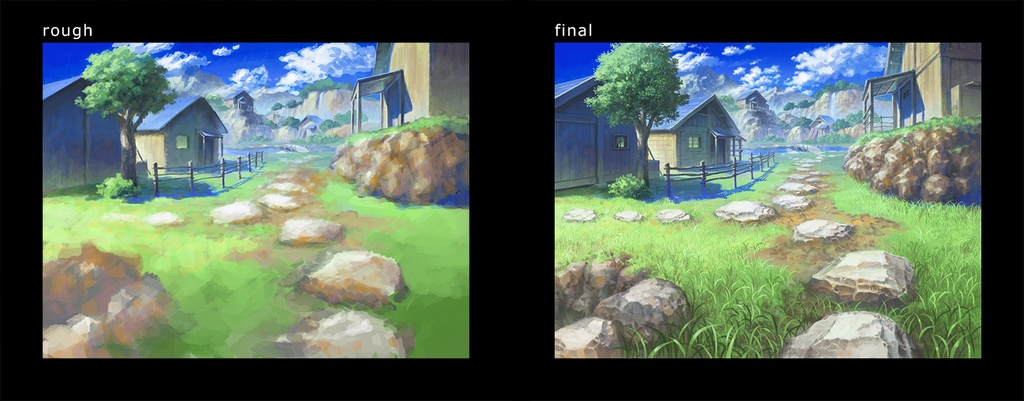 エソラ流お絵かき 航絵術|ラフと仕上げのスイッチ編(ダウンロード販売)