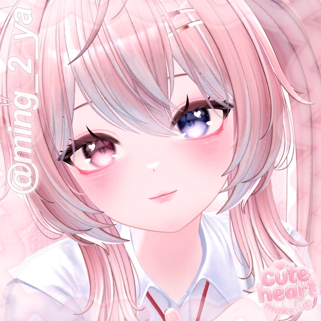 「まよ/Mayo対応」 cute heart make up .•♥