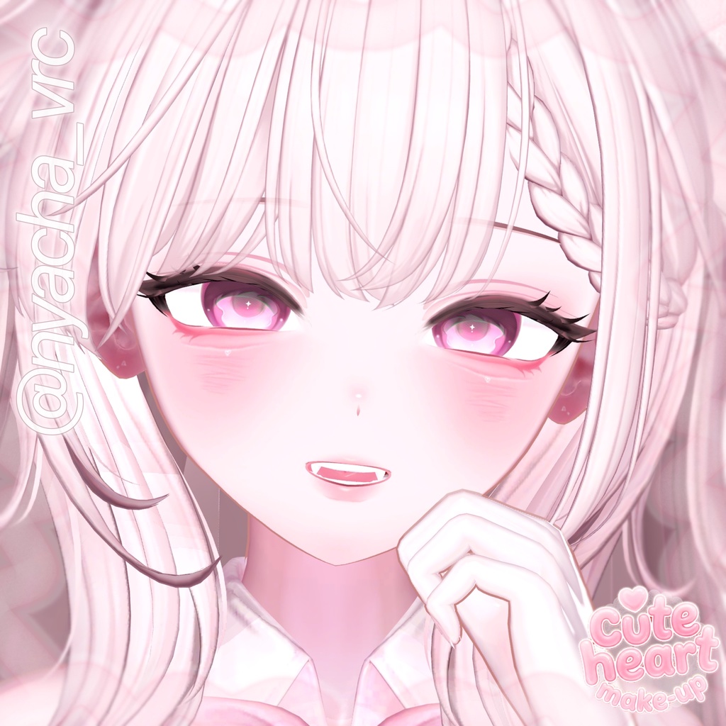 「まよ/Mayo対応」 cute heart make up .•♥