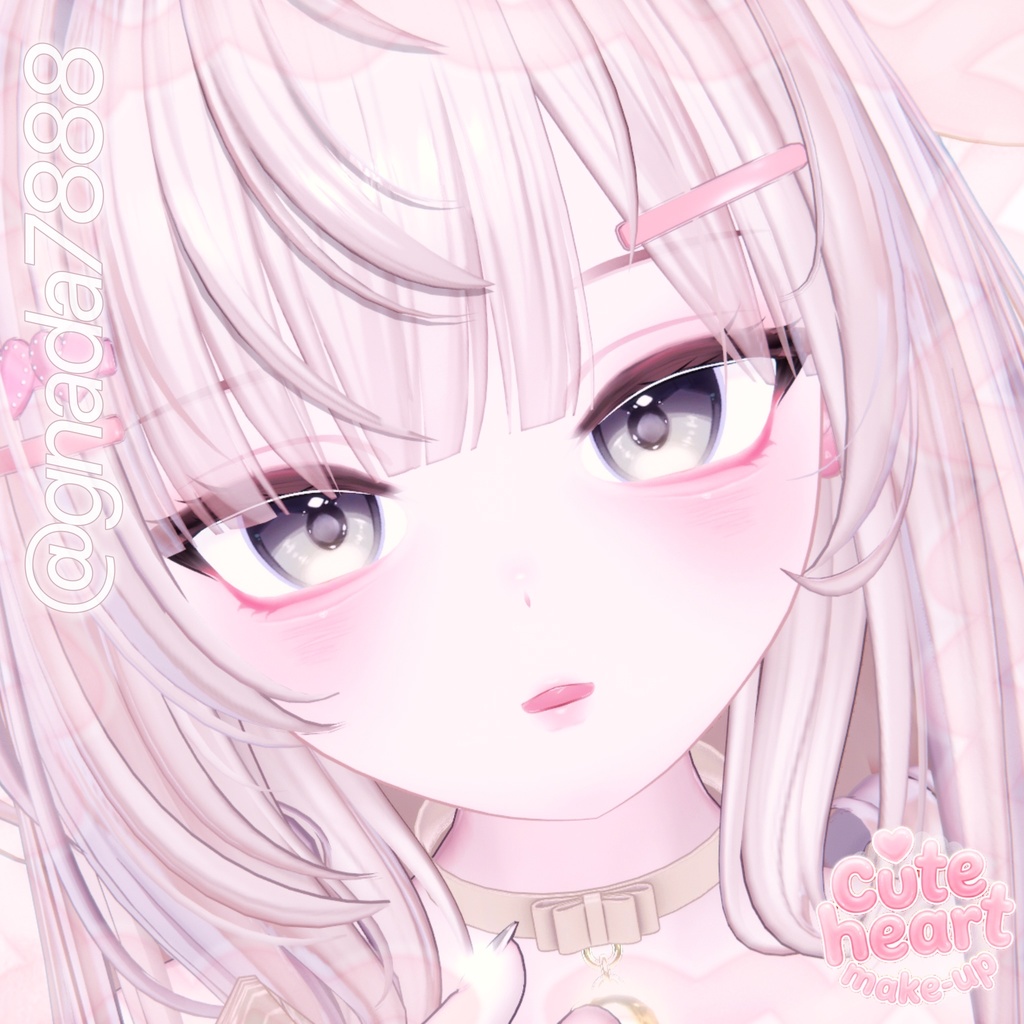 「まよ/Mayo対応」 cute heart make up .•♥