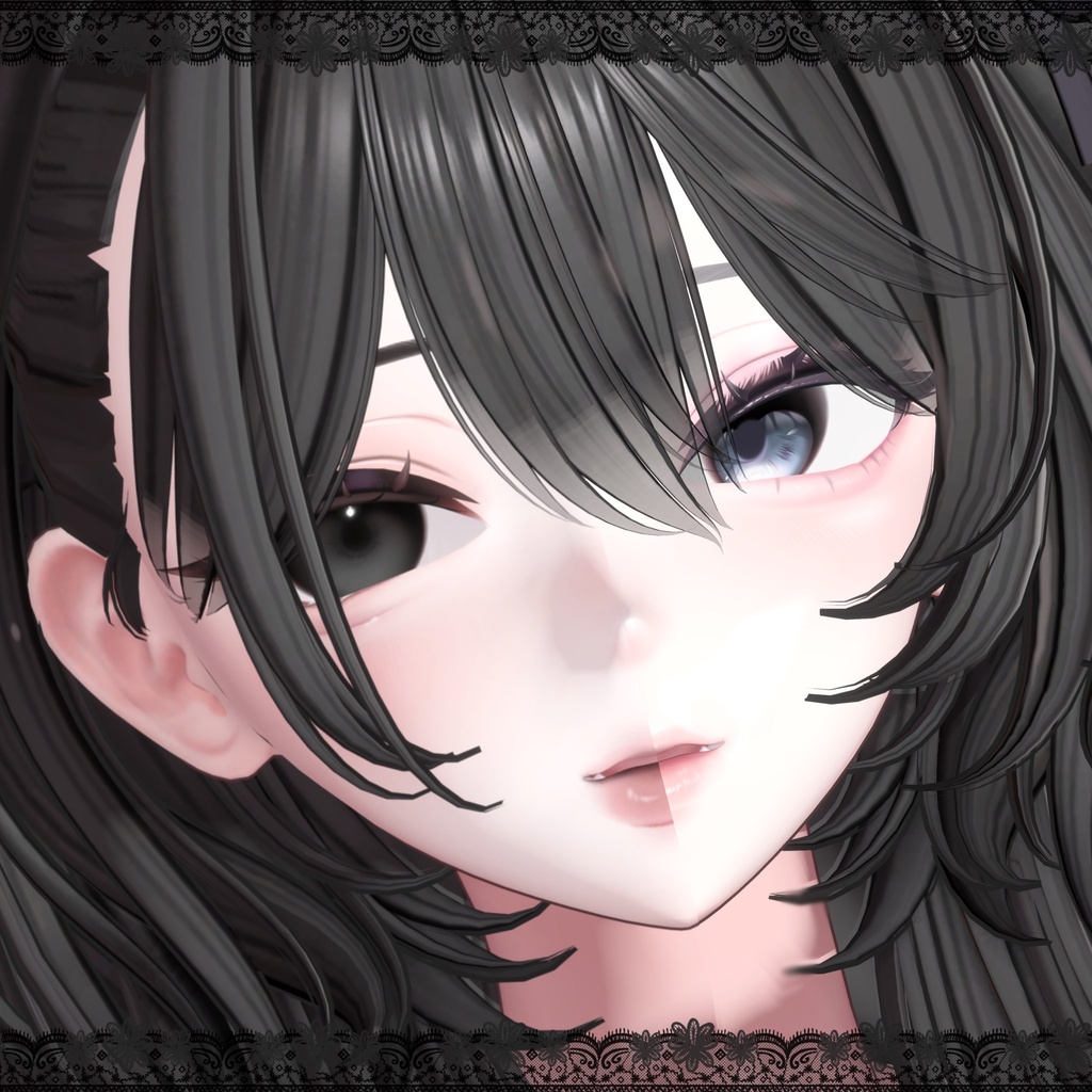 「海咲/Misaki 対応」🥀 Dark rose sleep make up 🥀