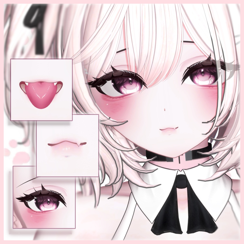 【3アバター対応】 ʚ Strawberry Fury make up ɞ