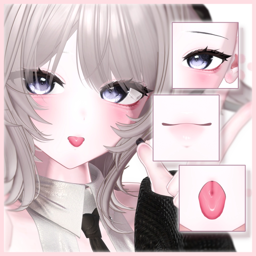 【3アバター対応】 ʚ Strawberry Fury make up ɞ