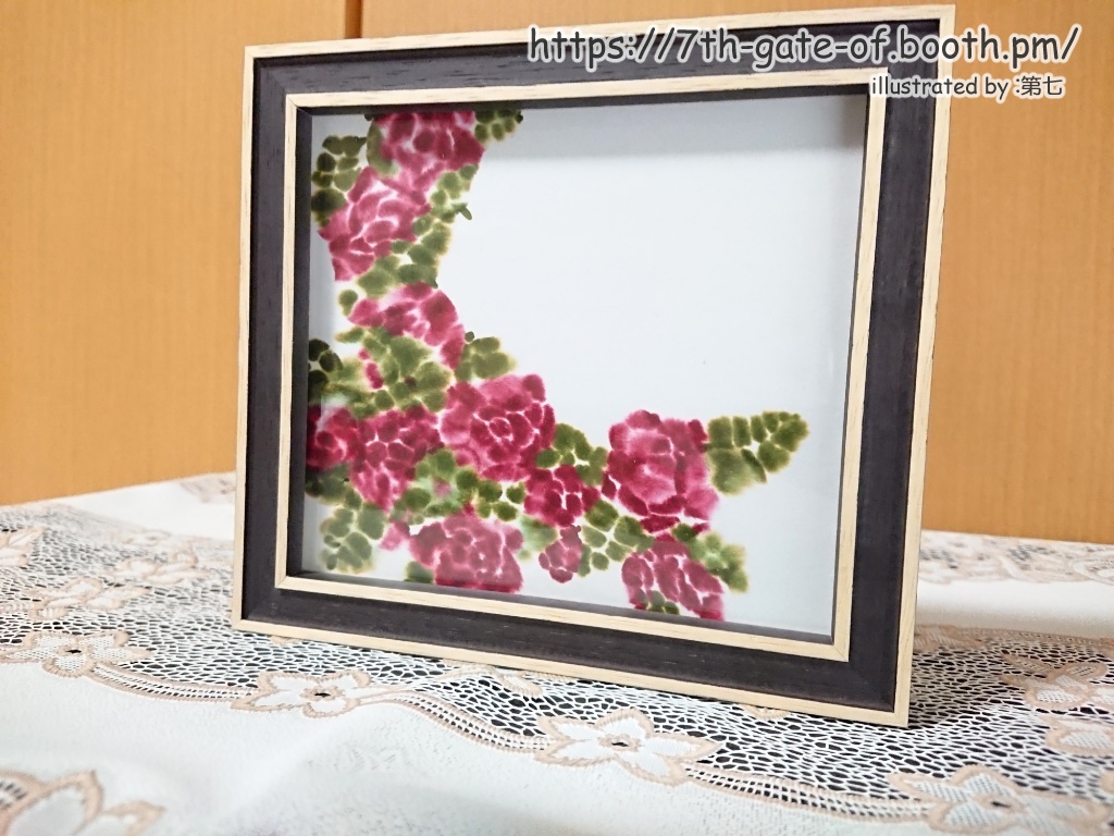 【インクアート原画】花冠01