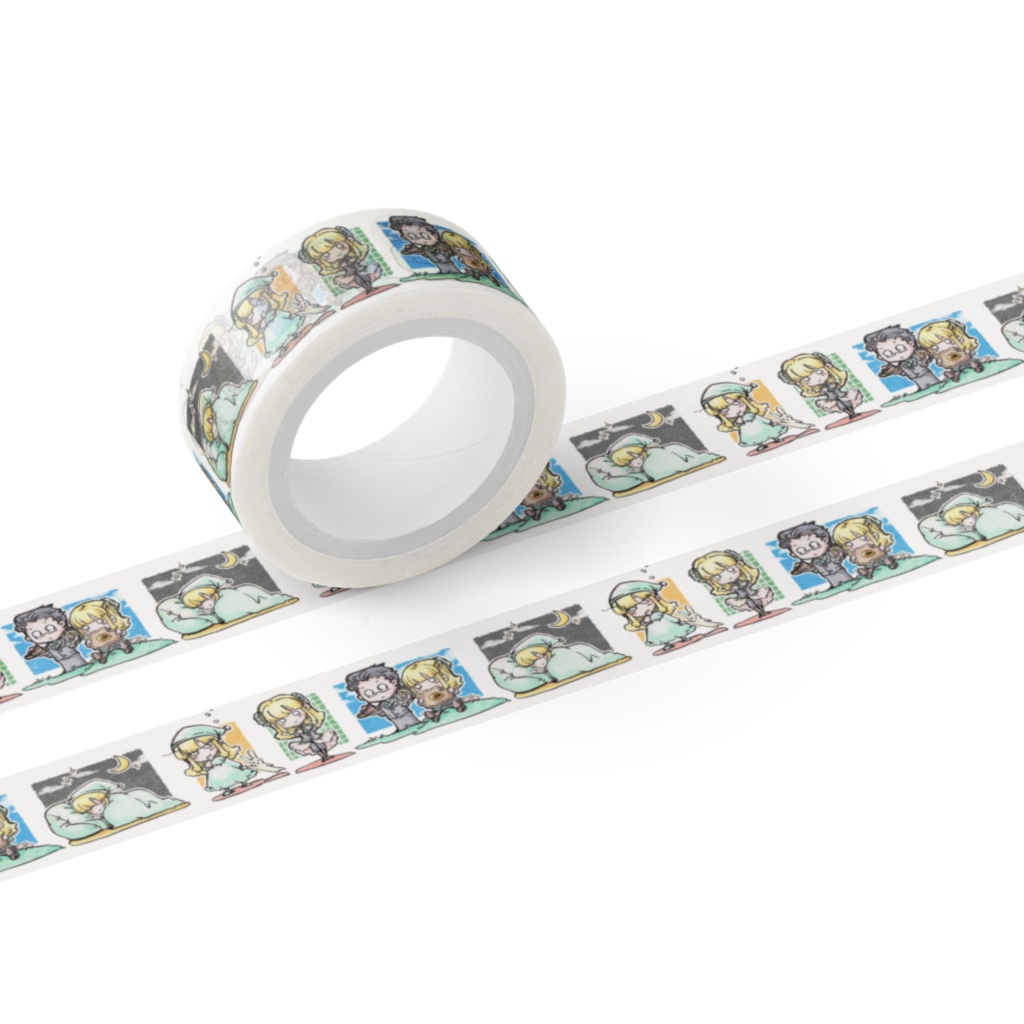 【わがまま女神と箱庭日誌】マスキングテープ