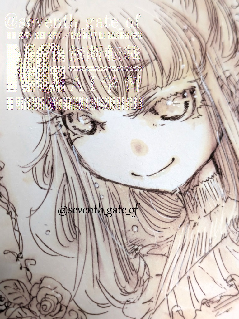 【アナログ原画】関西コミティア73を生き残りし猛者01【ミニ色紙】