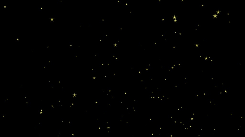 【星降る】動く素材・透過素材・ループ素材・動画途中・OBSで使える