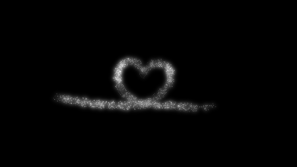 【ハート】8色展開・動く素材・透過素材・動画途中・OBSで使える