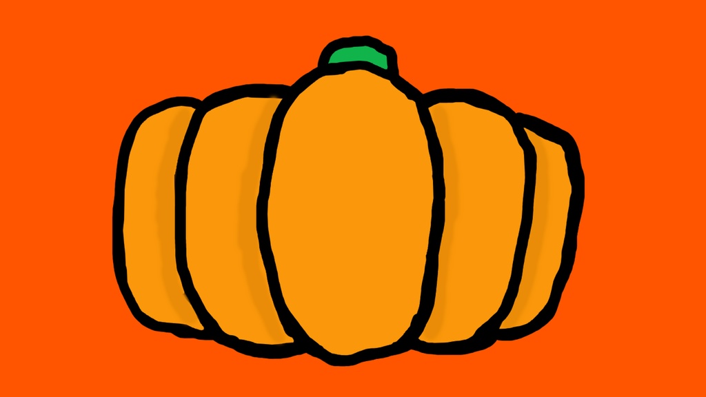 【動くハロウィン素材】おばけ・かぼちゃ・コウモリ・キャンディ・動くイラスト・透過素材・ループ素材・動画途中・エンディング・OBSで使える