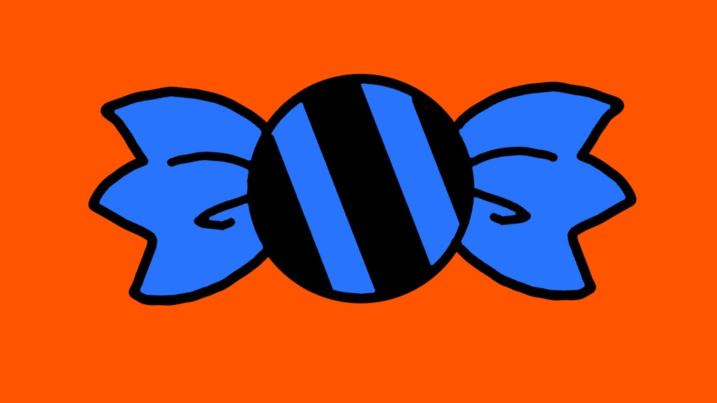 【動くハロウィン素材】おばけ・かぼちゃ・コウモリ・キャンディ・動くイラスト・透過素材・ループ素材・動画途中・エンディング・OBSで使える