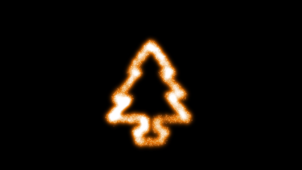 【ツリー】8色展開・動く素材・透過素材・動画途中・エンディング・OBSで使える