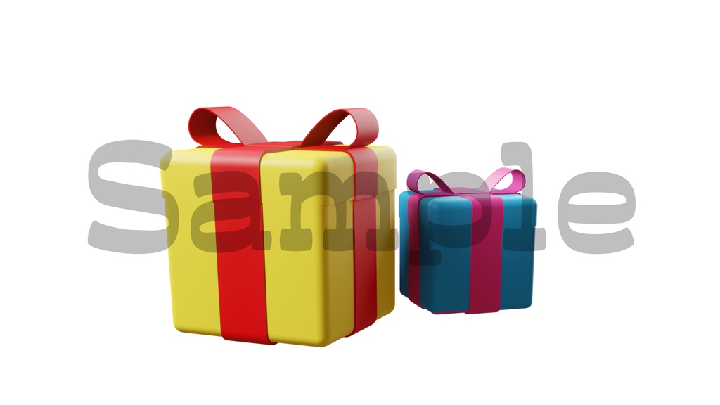 【プレゼントの画像】全10種類・チャンネル登録・透過素材・動画途中・エンディング・OBSで使える