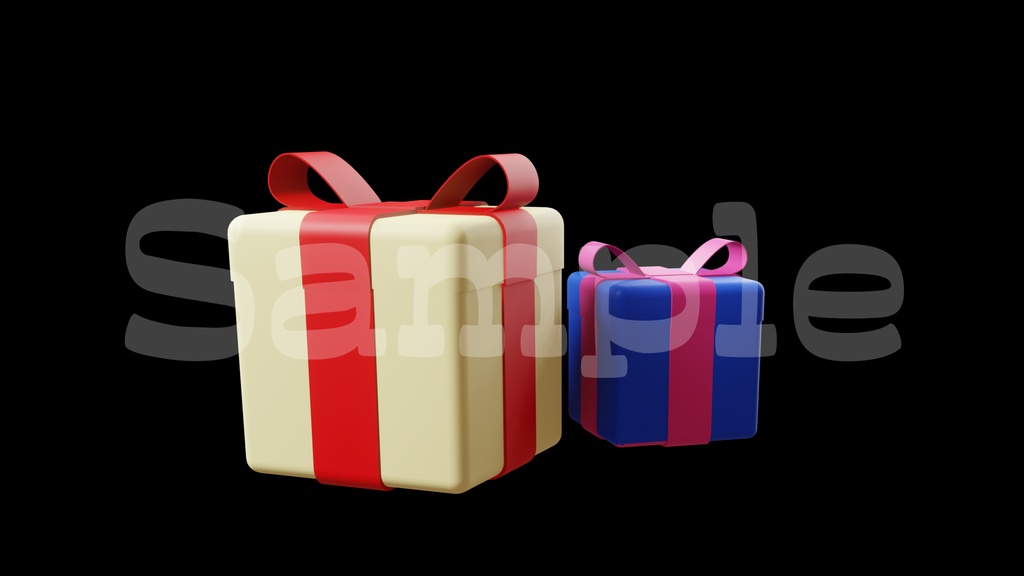 【プレゼントの画像】全10種類・チャンネル登録・透過素材・動画途中・エンディング・OBSで使える