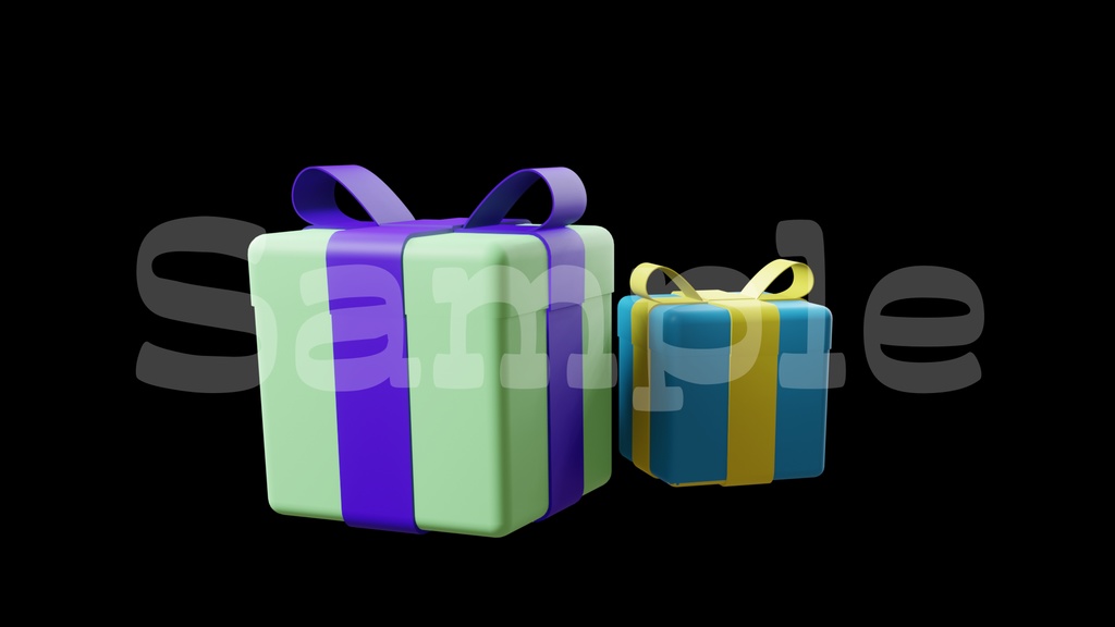 【プレゼントの画像】全10種類・チャンネル登録・透過素材・動画途中・エンディング・OBSで使える