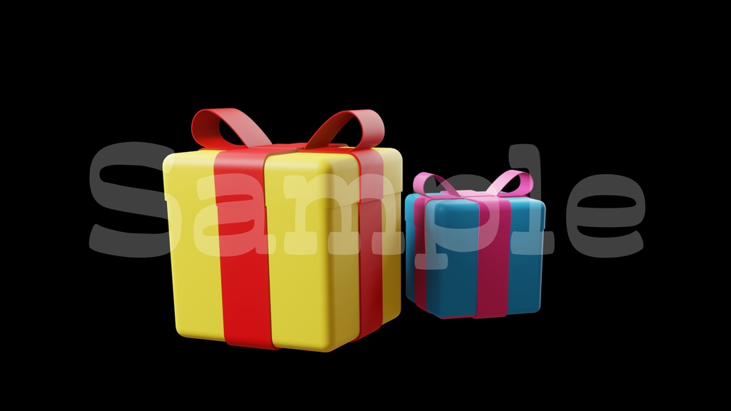 【プレゼントの画像】全10種類・チャンネル登録・透過素材・動画途中・エンディング・OBSで使える