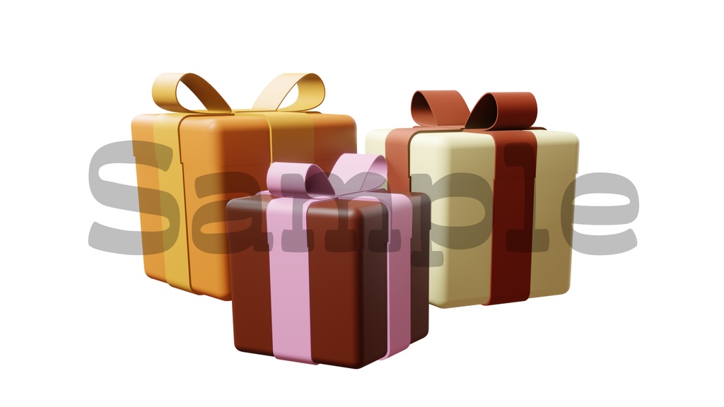 【プレゼントの画像】全10種類・チャンネル登録・透過素材・動画途中・エンディング・OBSで使える